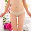 CHROME CRANE Seamless L3S06 Women's T-Back 3-Piece Set, (09. Beige, 3-Piece Set)