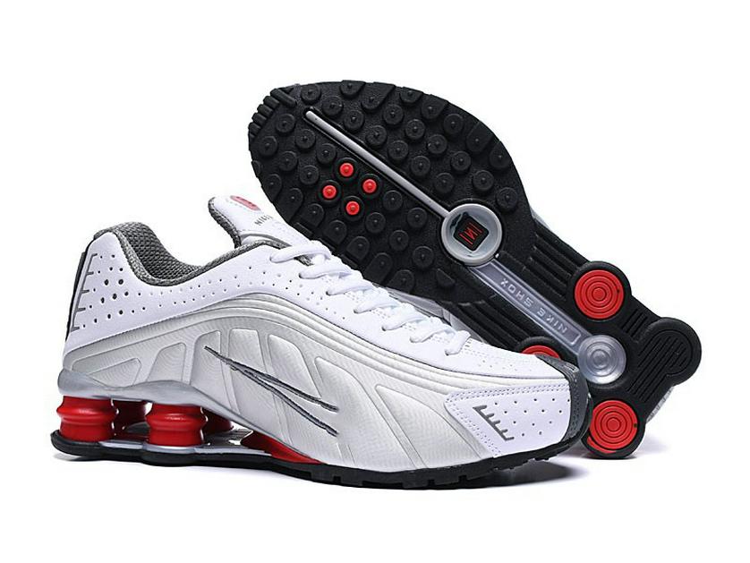 Neymar Collaboration Men's Outdoor Air Cushion Running Shoes with Colorful Columns - Unisex Sports SHKOX R4