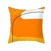 2023 Brand New Yellow Orange Abstract Geometry Print Pillow Cushion Cover Modern Nordic Sofa Throw Pillowcase Home Decor 45x45cm