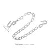 HAWILLOSCH Anti Drop Chain Spring Hook for Trailers with Reliable Trailer Safety Chain, Durable,