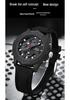 OFNS Men's Quartz Chronograph Watch: Fashionable, Simple, Waterproof with Calendar Function