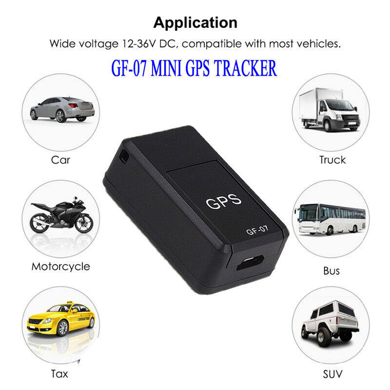 Mini GPS Tracker Car GPS Locator Anti-theft Tracker Car GPS Tracker Anti-Lost Tracking Device Voice Control GSM/ GPRS/GPS