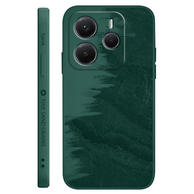 

Textured Sand Phone Case For Xiaomi Redmi Note 14 13 12 12S 11 11S 10 10S 9 9S 14C Pro Plus 4G 5G Liquid Silicone Cover Redmi Note 12 Pro 5G