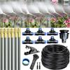 Adjustable Angled Garden Sprinkler Set Drip Irrigation System Heat Resistant For Efficient Watering In Yard And Lawns