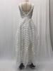 Elegant Backless Lace Mid-Waist Wedding Dress with Small Train (2025)