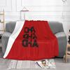 Cha Cha Cha-Ballroom Dancing Creative Design Light Thin Soft Flannel Blanket Cha Cha Cha Ballroom Dancing Funny Dancing Modern