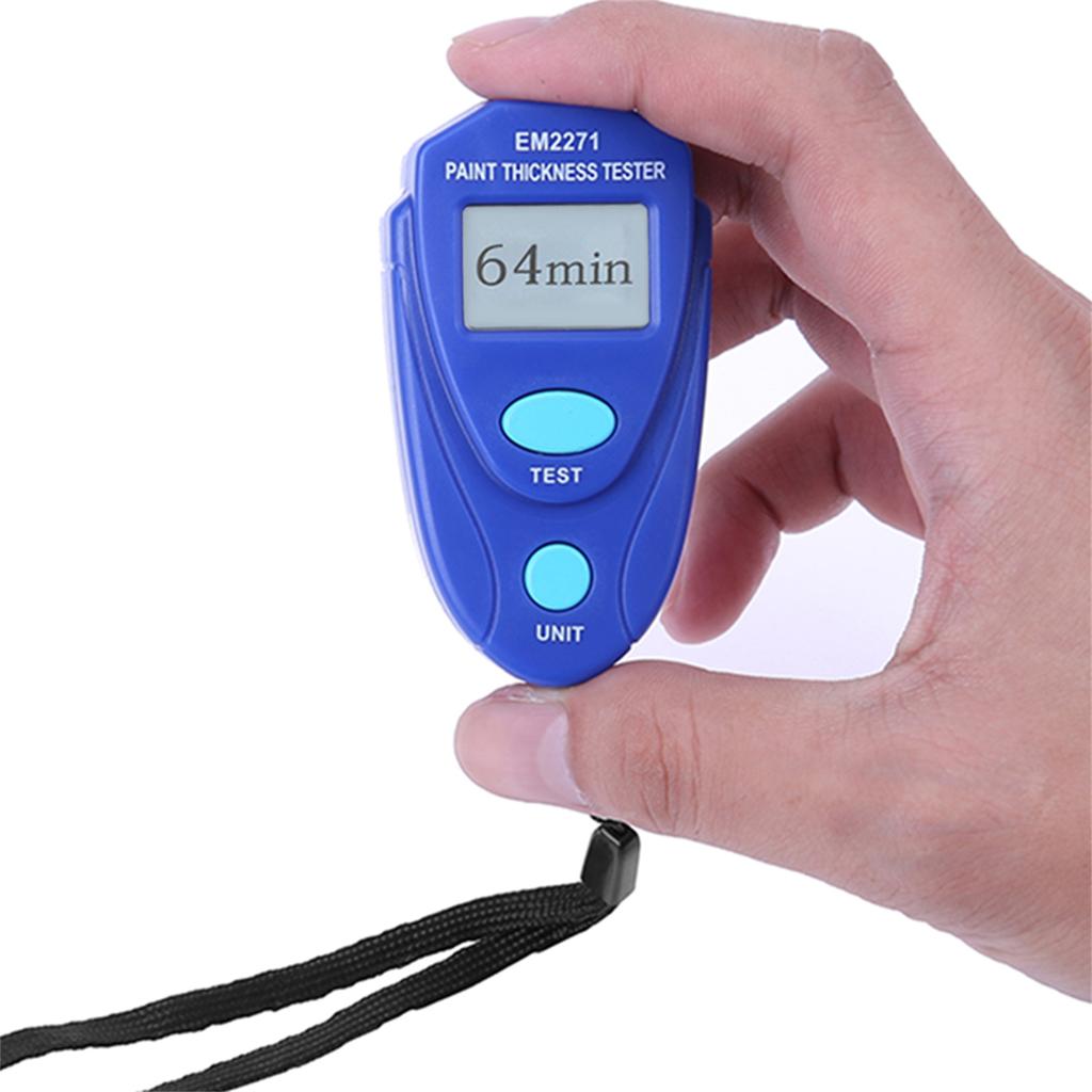 Painting Thickness Meter Digital Display Iron-based Magnetic Galvanized Coating Film Thickness Gauge