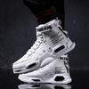 Herrenschuhe Höhenerhöhende Schuhe Herren Trendschuhe Neuer Herbst Vielseitige High Top Basketball Trendiger Vielseitiger Sportschuh