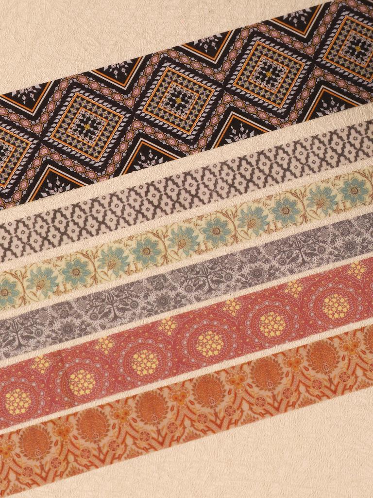 12rolls/Box Vintage Washi Tape Set Masking Tape Back To School Stationery Scrapbooking Decorative Diary Decoration Washi Tape