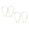 10pcs Color-Preserving 18K Gold U-Shaped Diy Handmade, Accessories,, Pins, Materials