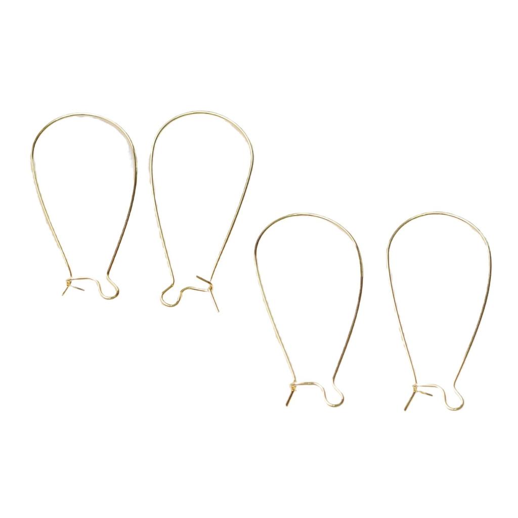 10pcs Color-Preserving 18K Gold U-Shaped Diy Handmade, Accessories,, Pins, Materials