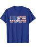 American Flag US Coast Guard TShirt 100 Cotton ONeck Short Sleeve Summer Casual Unisexs Tshirt Streetwear