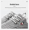 Men's Autumn Canvas Loafers - Versatile, Breathable, Soft Sole Casual Shoes with Korean Style Trend