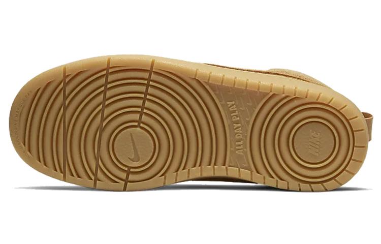 Nike Court Borough Mid 2 Boot Wheat GS BQ5440-700