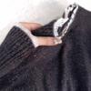 Korean Style Lazy Style Versatile Lace Sweater Women's New Loose Soft and Waxy Super Good-looking White Sweater