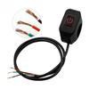 Motorcycle Switch Headlight Horn Modified Control Switches Handlebar Mount 5 Color Button with LED Light Motorbike Accessories