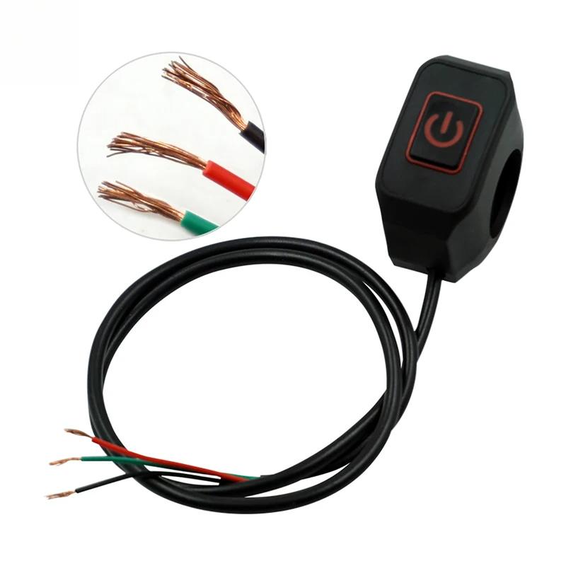 Motorcycle Handlebar Mount Switch Module Controller Parts Items LED Light Headlight Horn Modified Control Motorbike Accessories