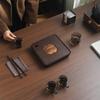 2025 Solid Wood Tea Tray: Modern, Draining Tea Table Set for Home