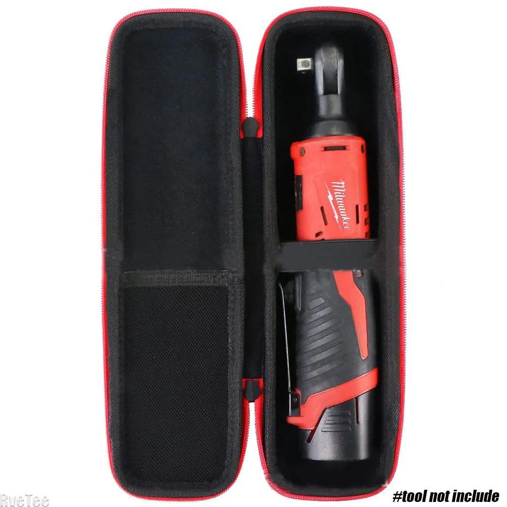 Hard Case For 2457-20 M12 Cordless 3/8" Sub-Compact 35 Ft-Lbs 250 RPM Ratchet - Travel Protective Bag