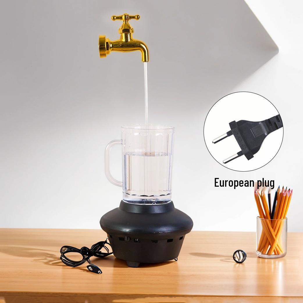 

Creative Flowing Water Faucet Ornament for Office and Living Room Order Over 2000 Units