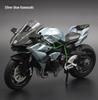 Kawasaki 1:12 Model de motocicleta din aliaj Ducati cu sunet pentru copii