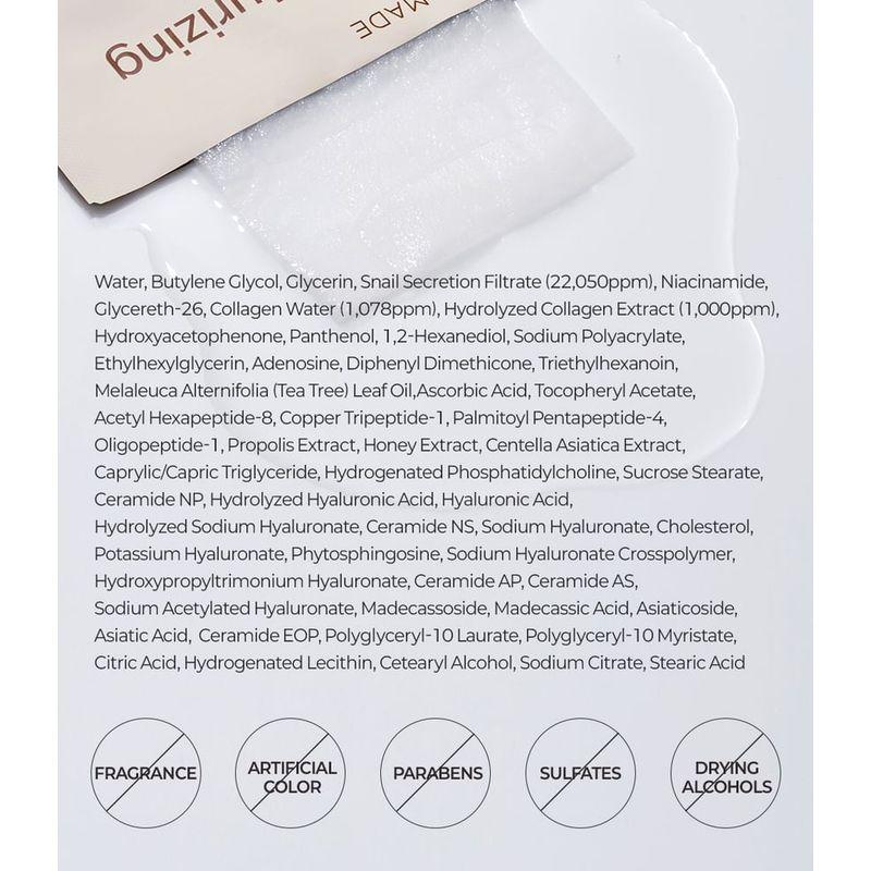 MOTHER MADE - Deep Moisturizing Rich Snail Mask 5pcs Set
