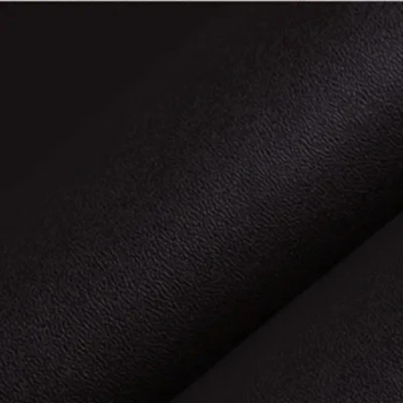 

100x138 см искусственная кожа для дивана PU ткань для сумки своими руками обувь домашняя мебель чехол для сиденья PU материал дизайнерская ткань чёрный