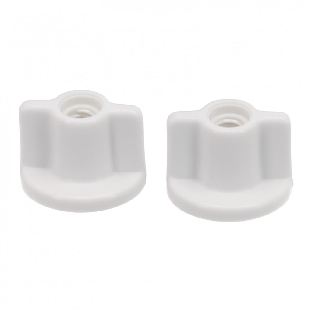 2.5cm Rear Nut 2PCS Back Nut Fixed Replacement Plastic