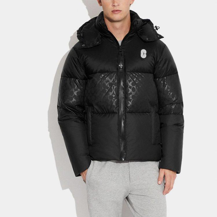 Coach Down Jackets Unisex Black CI011-BLC