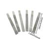 Freneci 6-Piece Stainless Steel Guitar Nut Slot File Set with Ergonomic Handle