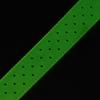 20mm Quick Release FKM Rubber Watch Strap Glow Tropical Design Flat End Universal Fit Durable