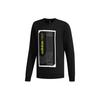 Neo Sweatshirts Men's Black Crew Neck Moderate Regular DM2186