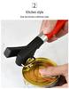 Stainless Steel Single Handle Can and Bottle Opener for Sardine and Evaporated Milk Lids.