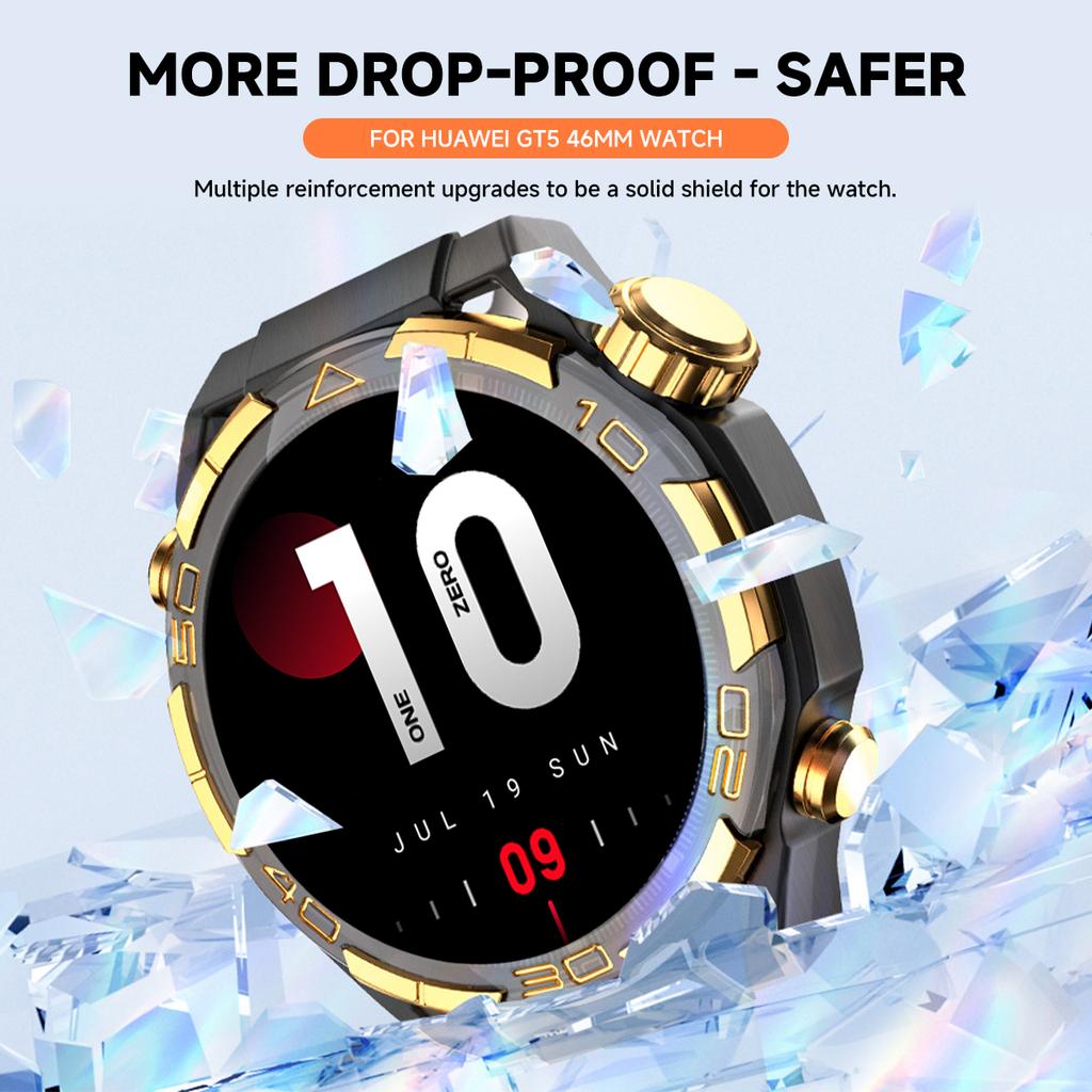 PC Hard Case For Huawei Watch GT5 46mm Change To Ultimate Case Protector Bumper Cover For Watch GT 5 Accessories