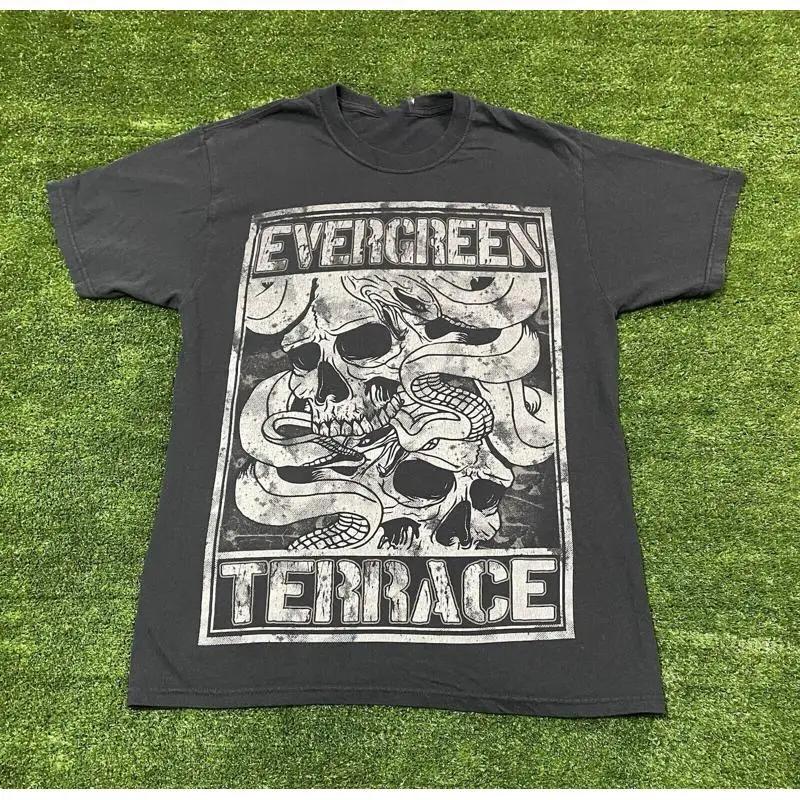 

Evergreen Terrace Classic Black Cotton T shirt All Sizes ZL335 5XL різнокольоровий