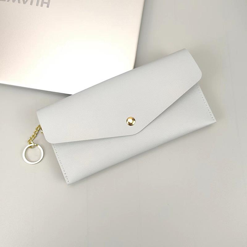 Women's Ultra-Thin Portable Long Wallet - Clutch Purse, Coin Pouch & Card Holder