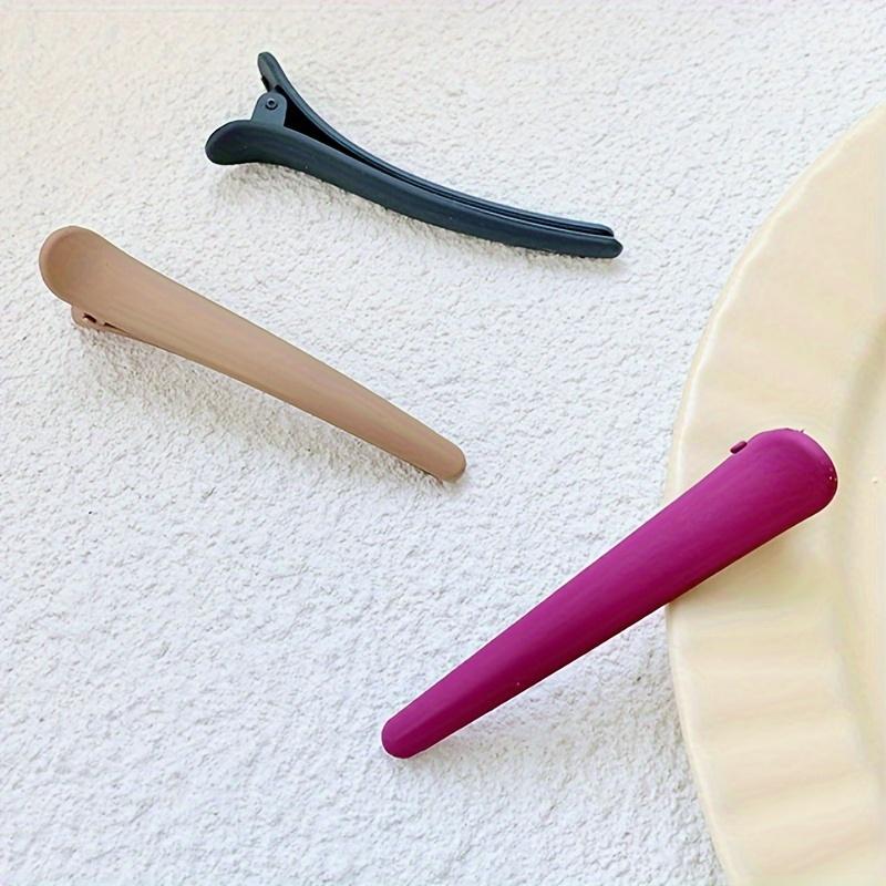 Cute Matte Duckbill Hair Clips, Simple Basic Hairpins, Sweet Women'S Hair Accessories, Casual Women'S Hair Ornaments, Hairstyling Tools, Photo Props