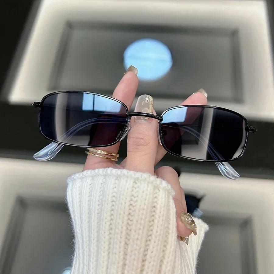 

Fashion Women Men Square Sunglasses Retro Cat Eye Vintage Black Sun Glasses Female Male Eyewear Other