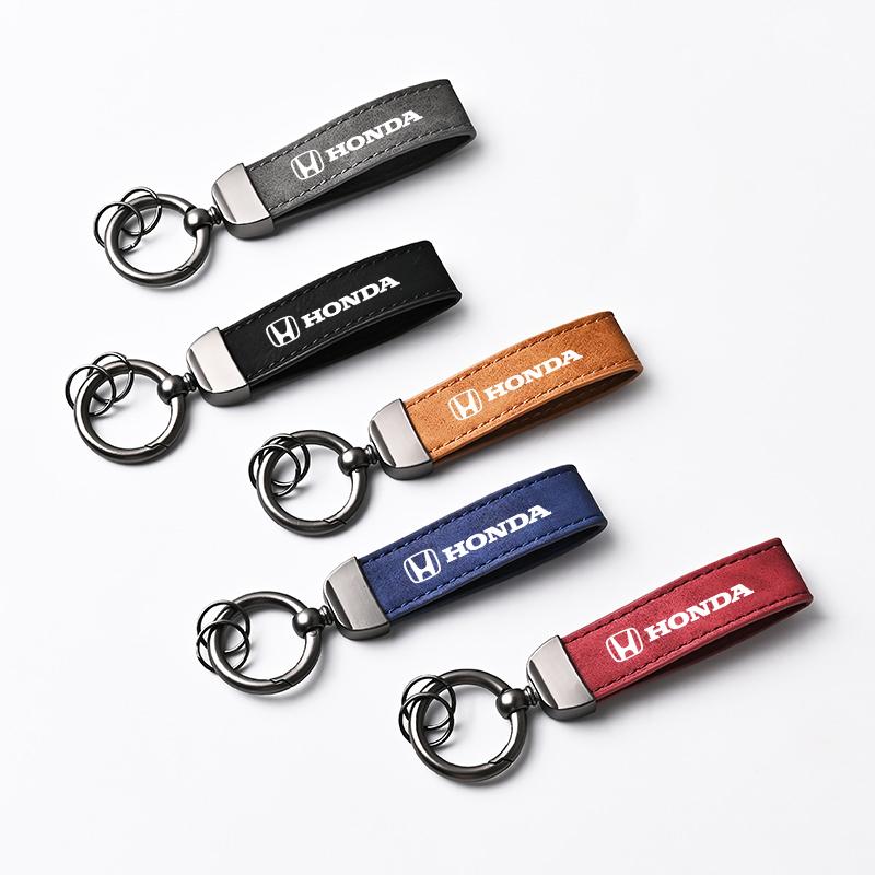 Car Keychain Portable Keyring Styling Accessories For Honda Civic Accord Fit City Vezel CRV Odyssey Pilot Jazz Prelude Insight ZP8