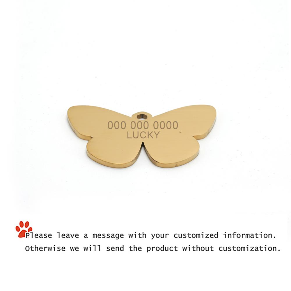 Customized Telephone Dog Collar Pendant Personalized Pet Collar ID Tag Cat Tag Customized Anti-lost