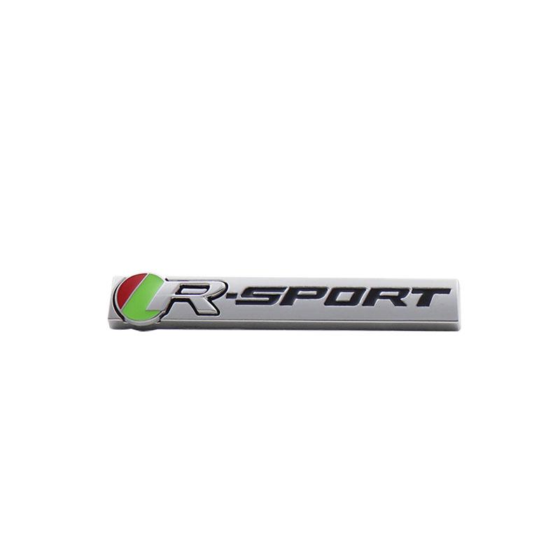 Car Styling R Sport for R-Sport Accessories Car Fender Side Trunk Nameplate Decal Emblem Badge Sticker