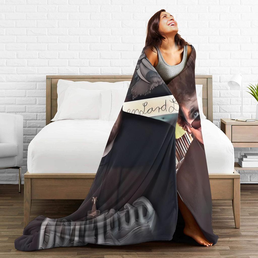 Drachenlord Poster Rainer Winkler Blanket Flannel Print Superstar Portable Thin Throw Blanket for Bedroom
