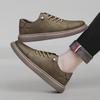 Italian Mens Shoes Genuine Leather Comfortable Casual Shoes Classic Lace Up Business Shoes New Office Dress Walking Men Sneakers