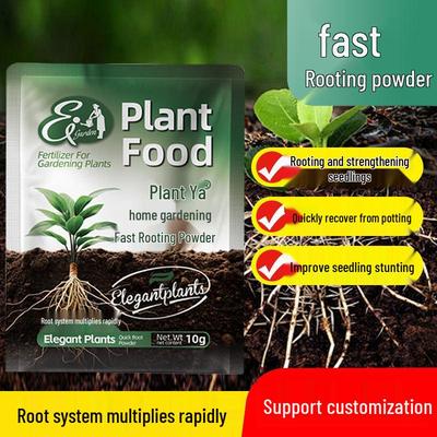 Universal Rooting Agent: Quick-Root Powder & Liquid for Trees, Pothos, and Flowers