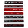 Car Styling 3D Black Edition Decorative Metal Adhesive Logo Rear Trunk Badge Fender Sticker Body Emblem Decal Car Accessory