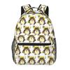 Tenuki Tanuki Backpack Student Boys Girls BookBag Children School Bag Laptop Shoulder Bags for Men Women