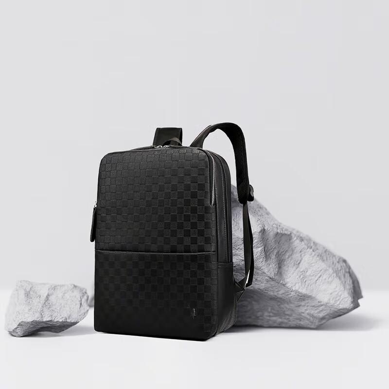 ZMN Business Casual Leather Backpack