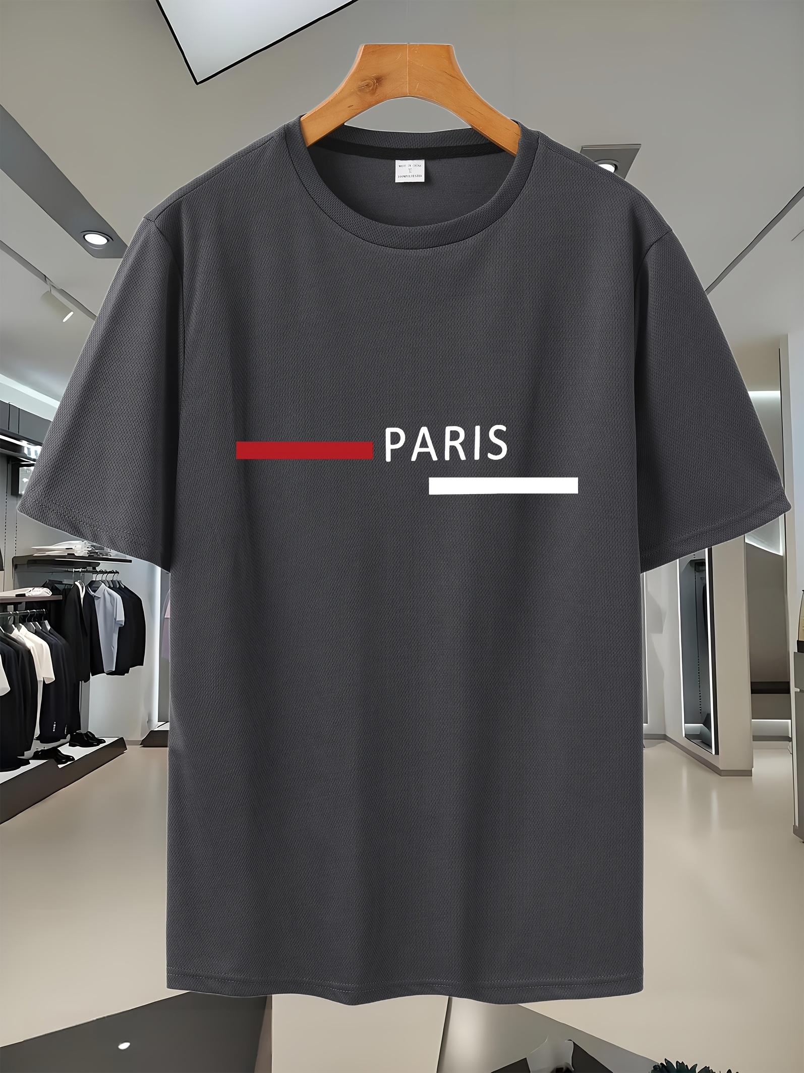 

[Everyday Comfort] 70D Summer Fashion Print Mesh Breathable Short-Sleeve T-shirt - Casual Crew Neck XXXXL