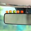 Car Ornament Pendant Cute Sugar Orange Auto Center Console Decoration Car Rearview Mirror Decorations Fun Car Interior Accessory