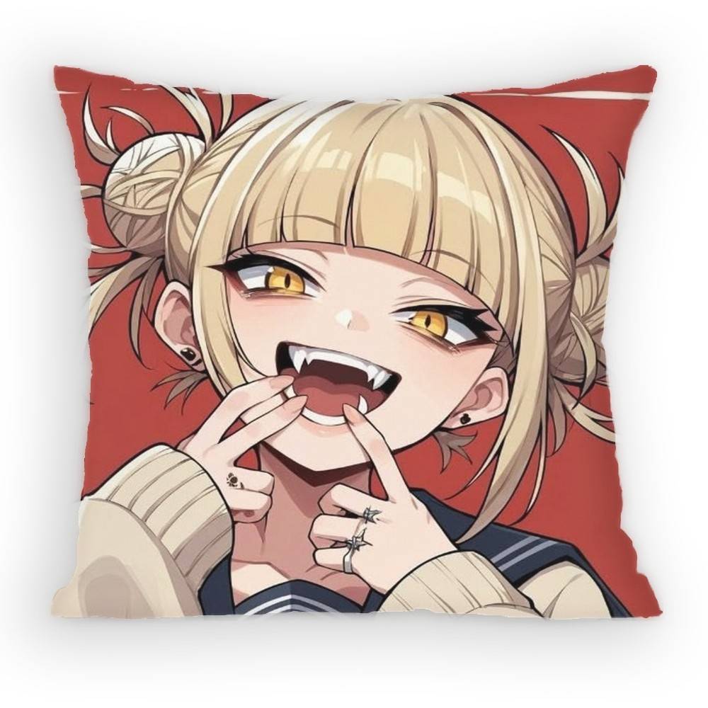 H-Himiko T-Toga Pillow Case Sofa Living Room Bedroom Headboard Backrest Cushion Square Cushion Nap Time